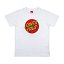 SANTA CRUZ Camiseta Youth Classic Dot T-Shirt White